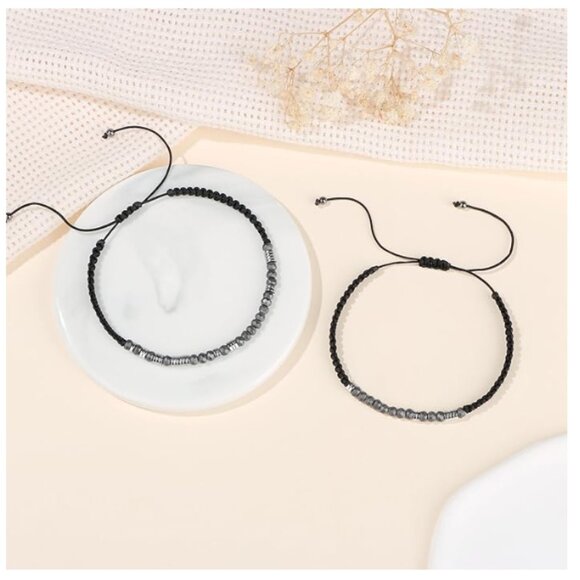 NWT Joycuff Morse Code Handmade "You Got This" Unisex Adjustable Bracelet #15 - Picture 5 of 16